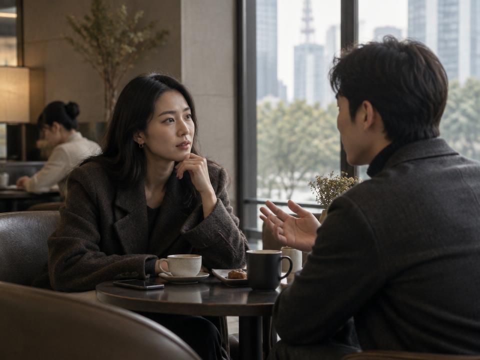 consumers sharing perspectives in an in-depth conversation